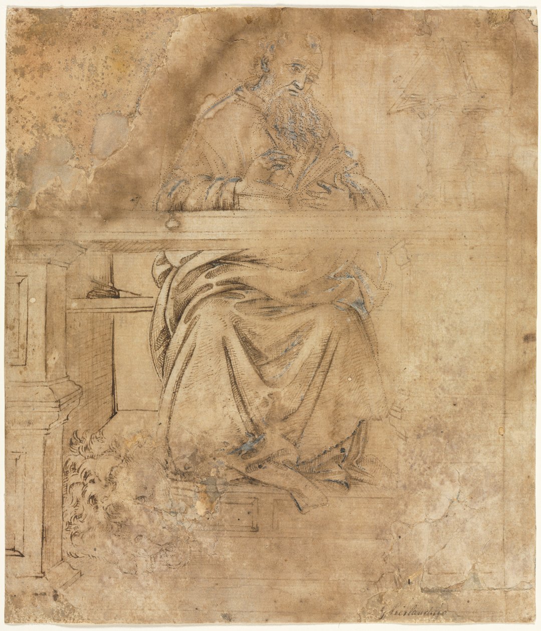 Sv. Jeroným ve své pracovně, c. 1490. od Filippino Lippi