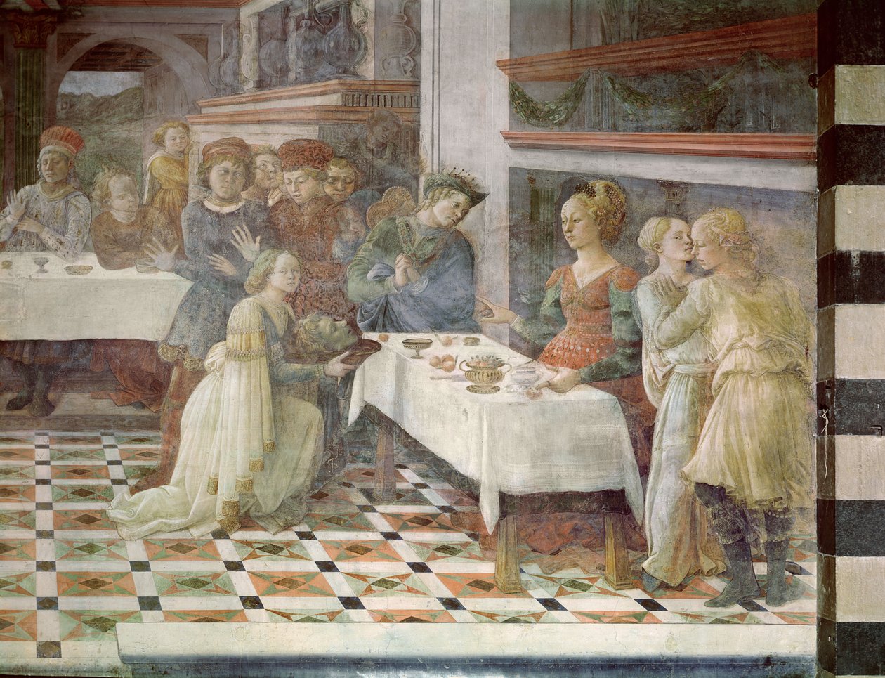 Herodesův svátek, 1452-64 od Filippino Lippi