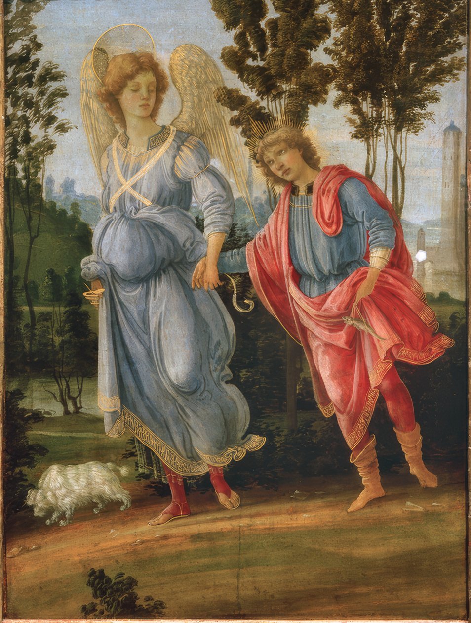 Tobiáš s andělem od Filippino Lippi