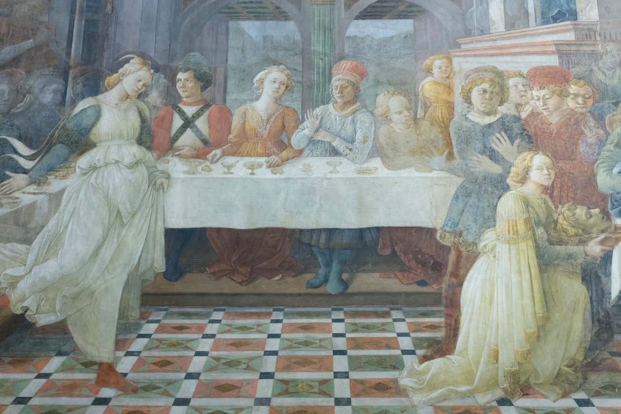 Herodova hostina od Filippo Lippi