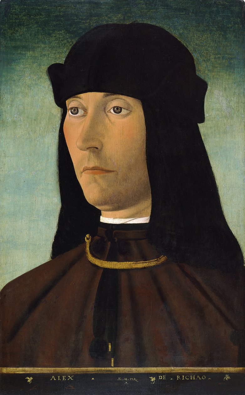 Portrét Alessandra de Richao od Filippo Mazzola