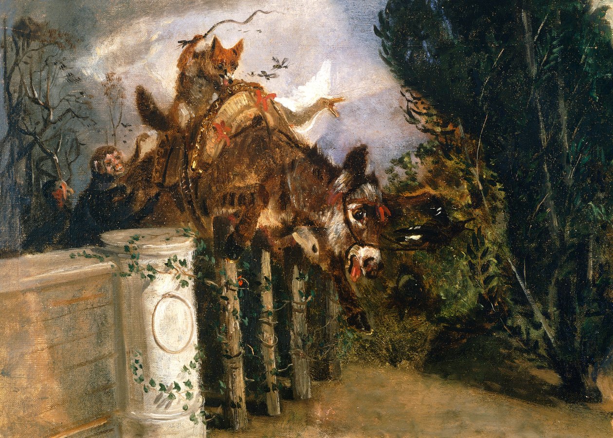 Alegorie (olej na plátně) od Filippo Palizzi