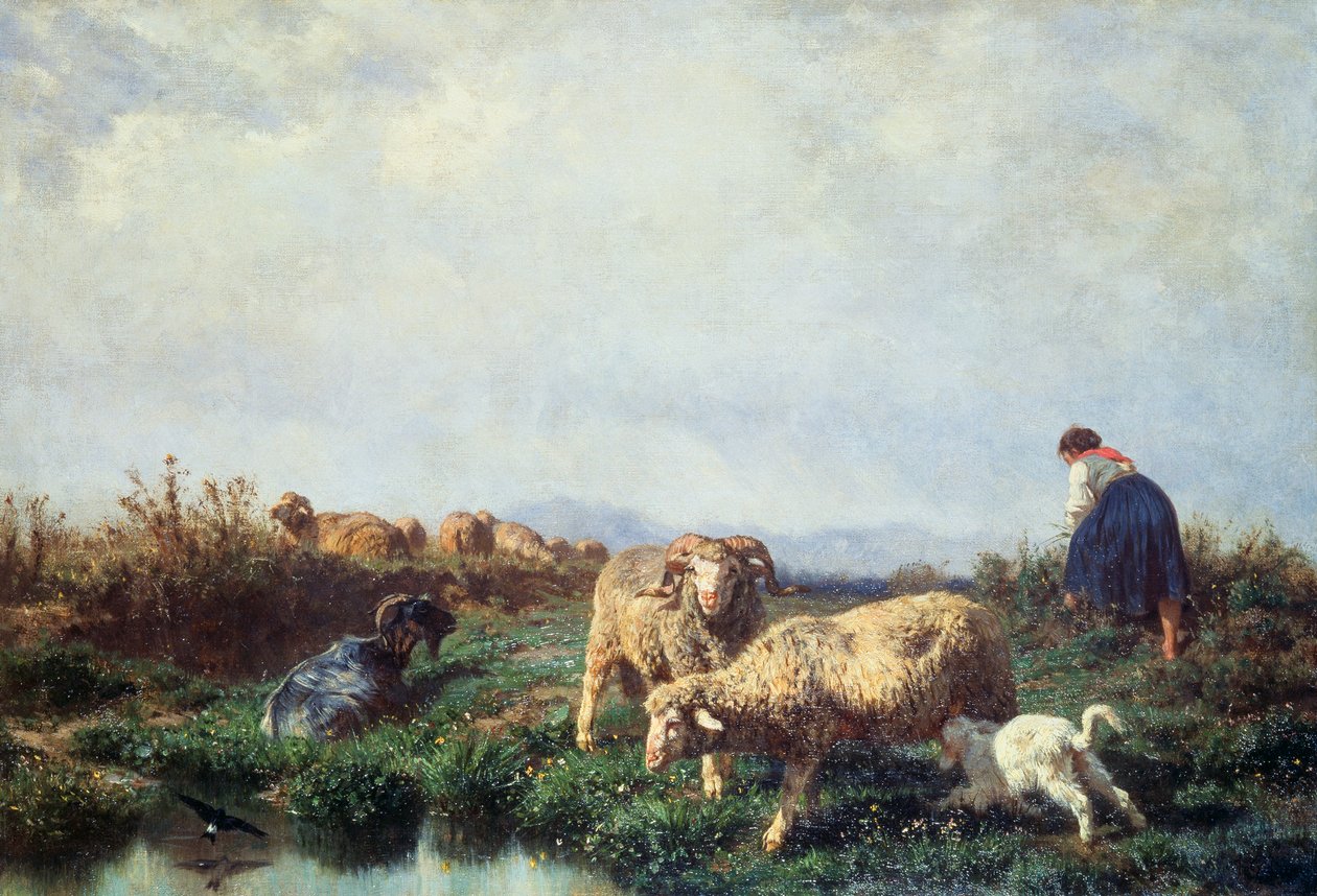 Stáda od Filippo Palizzi