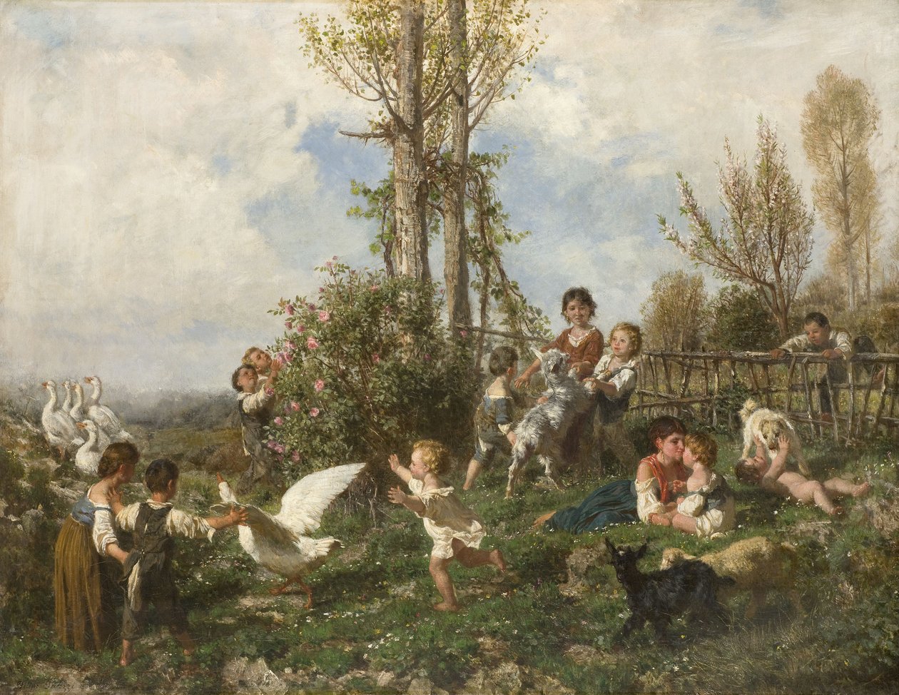 Jaro, 1868 od Filippo Palizzi