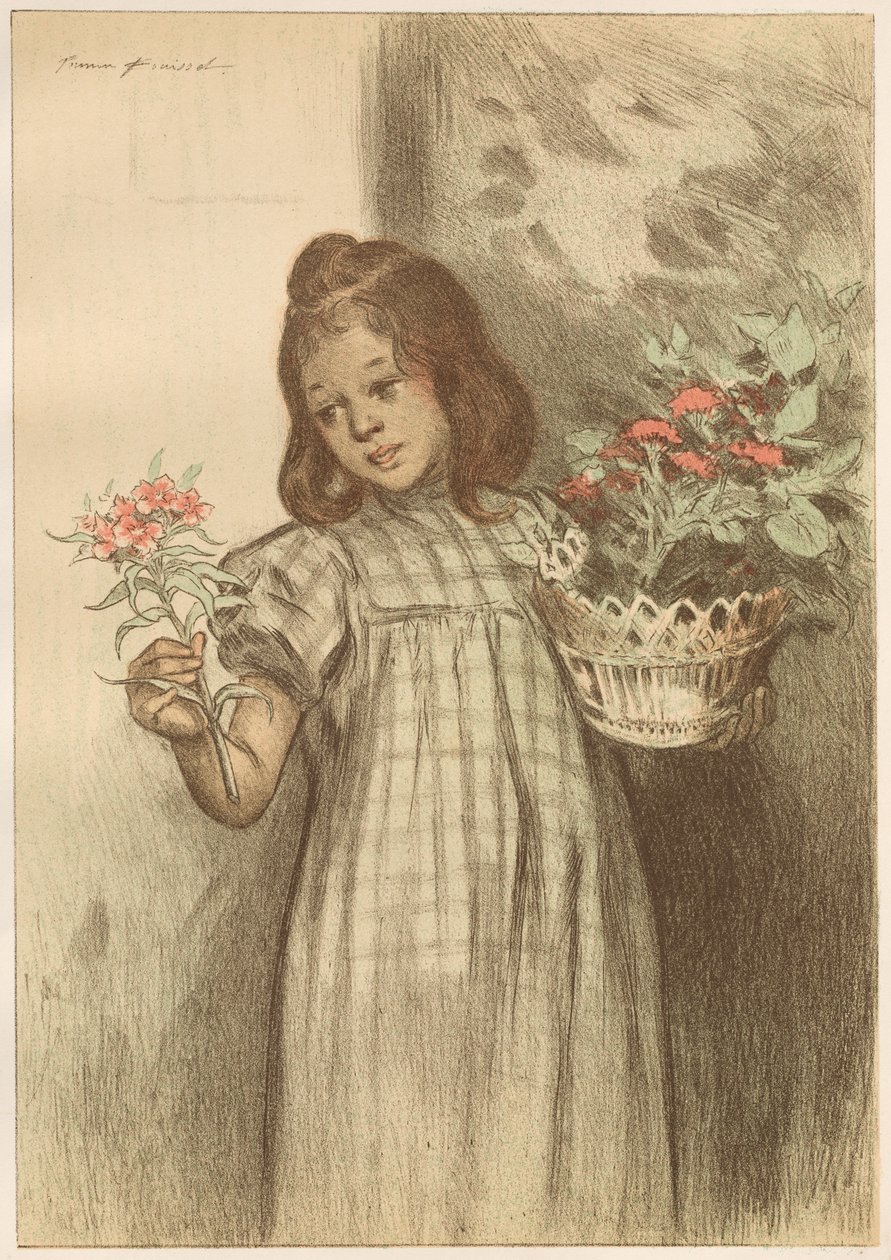 květinářka od Firmin Bouisset