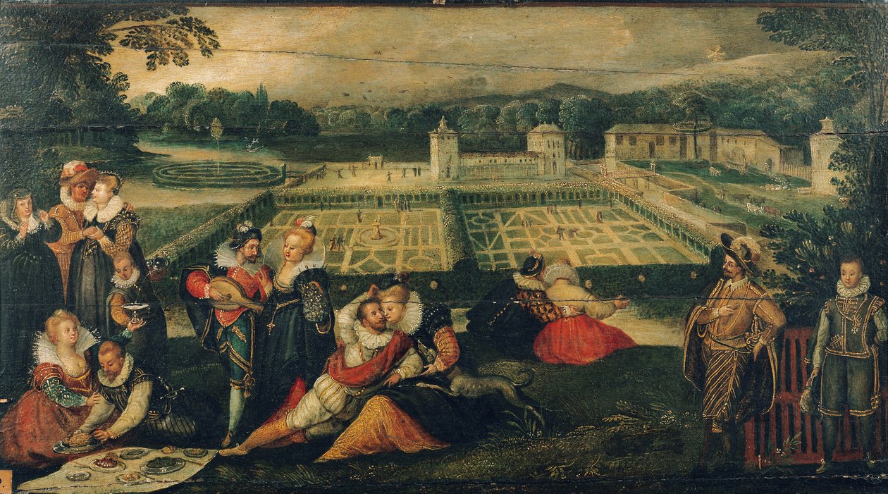 Piknik v parku od Flemish School