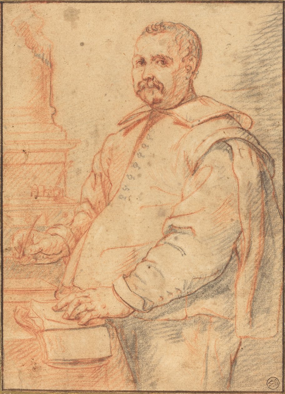 Vědecké psaní od Flemish 17th Century