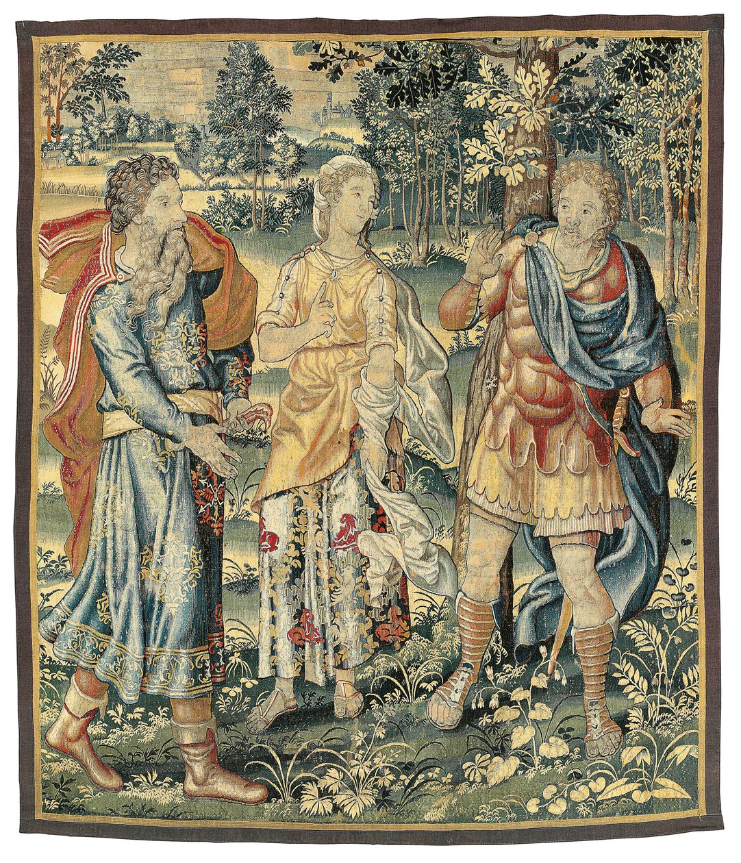 Biblická tapisérie, Brusel, polovina 16. století od Flemish School
