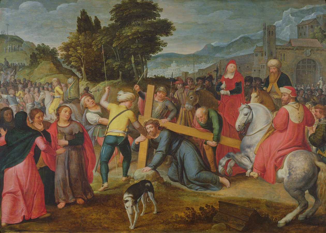 Nesení Kříže od Flemish School