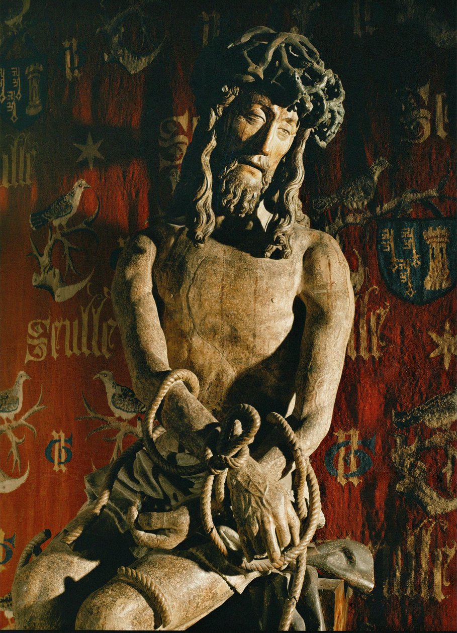 Socha Krista se svázanýma rukama ... od Flemish School