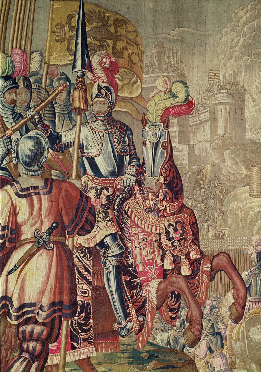 Detail Karla V od Flemish School
