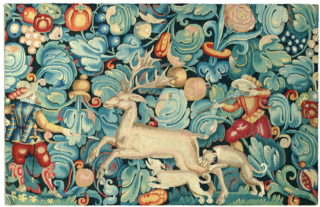 Cabbage Leaves lovecký gobelín panel od Flemish School