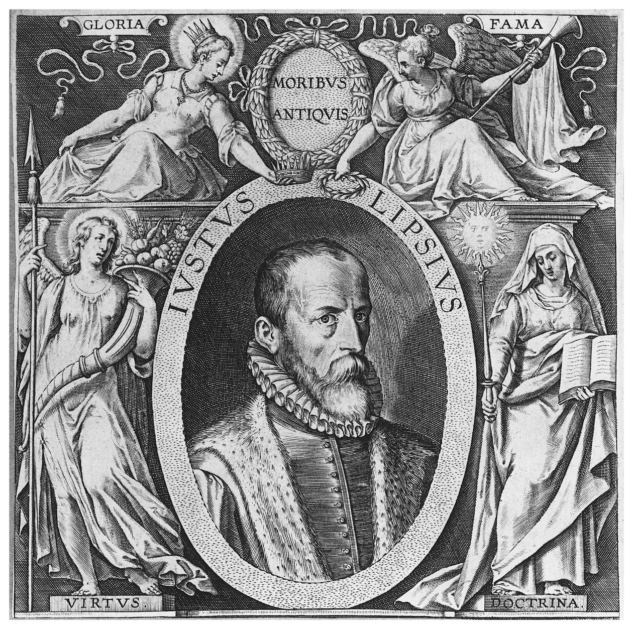 Justus Lipsius (rytina) od Flemish School