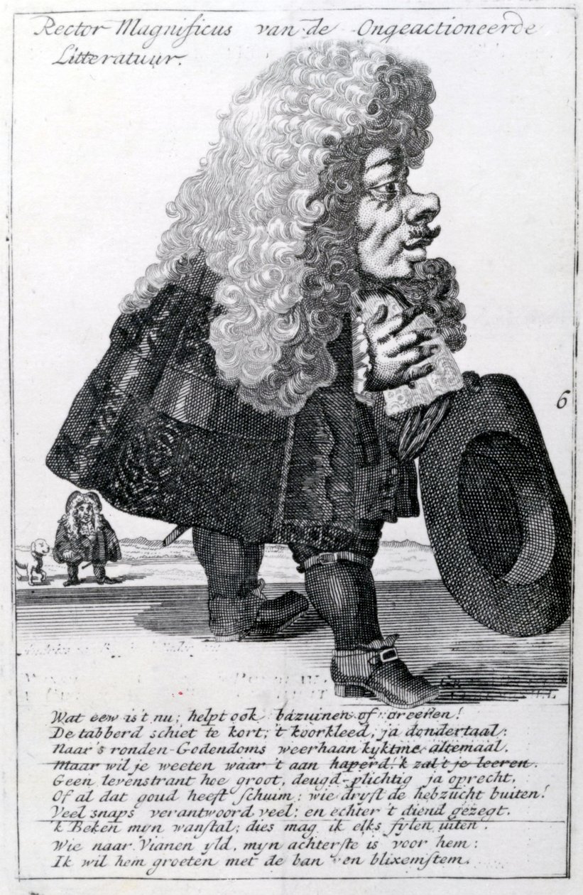 Rector Magnificus, 1668 od Flemish School