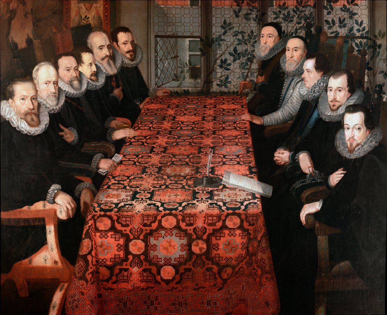 Konference Somerset House od Flemish School