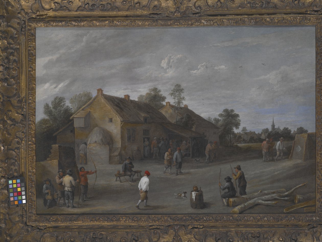 Lukostřelci (olej na plátně) od Flemish School