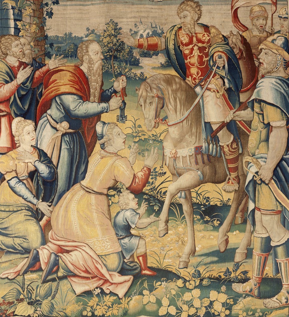 Historie Hannibala, kolem roku 1570 (tapisérie) od Flemish School