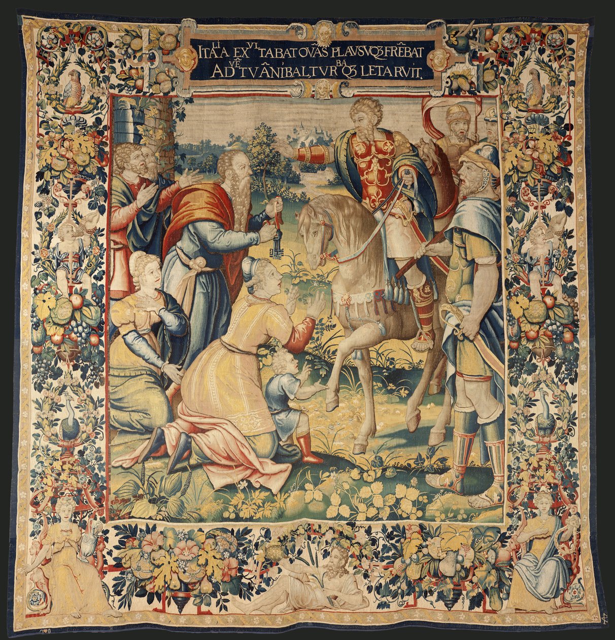 Historie Hannibala, kolem roku 1570 (tapisérie) od Flemish School