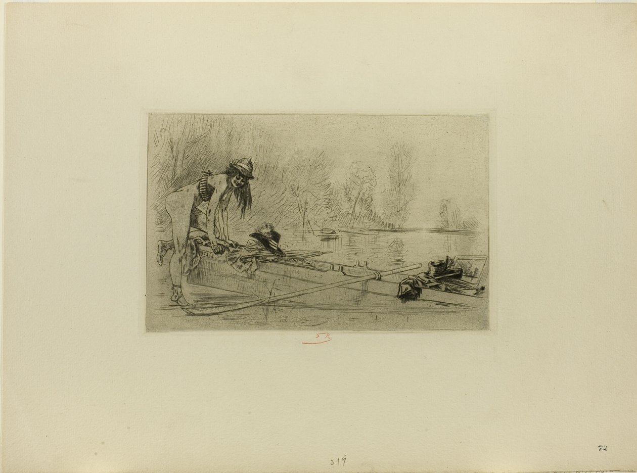 Červenec od Félicien Rops