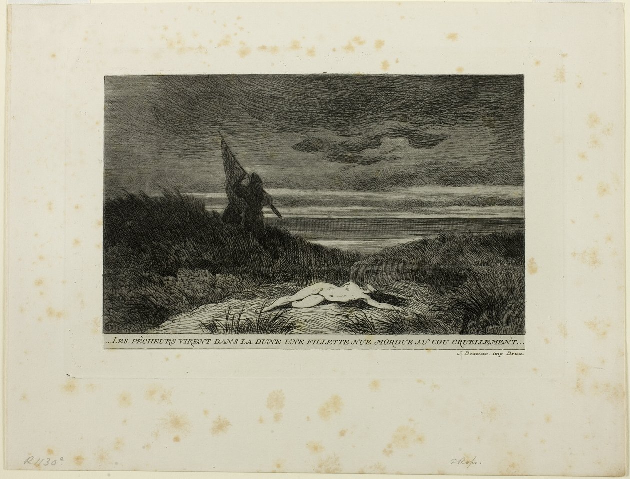 Vlkodlak od Félicien Rops