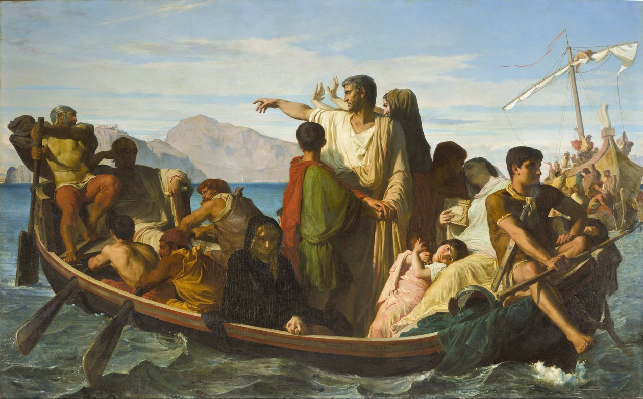 Tiberiovi vyhnanci od Félix Joseph Barrias