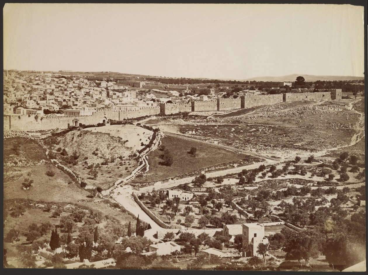 [Jeruzalém] od Félix Bonfils