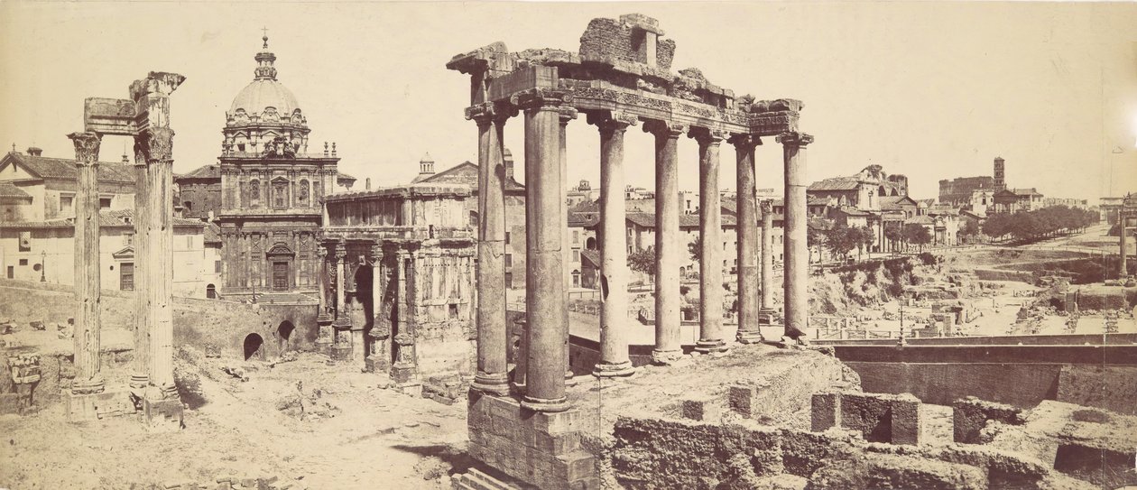 [Forum Roman], ca. 70. léta 19. století. od Félix Bonfils