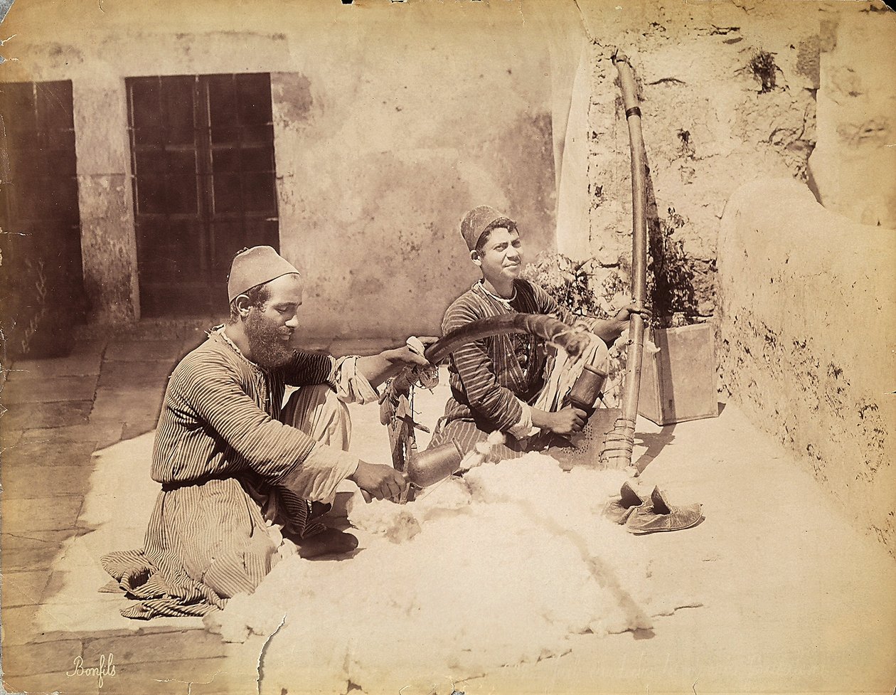 Dva egyptští řemeslníci od Félix Bonfils