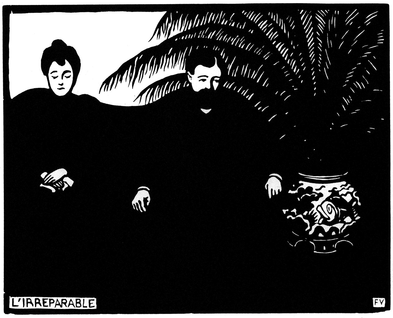 Nenapravitelné intimity X od Félix Valloton