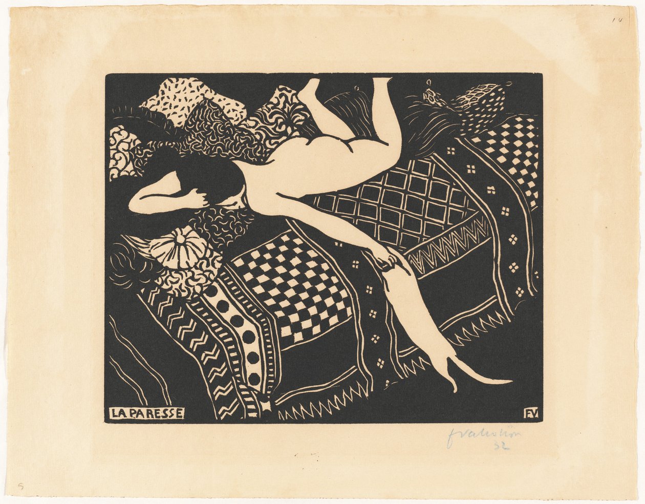 Lenost od Félix Vallotton