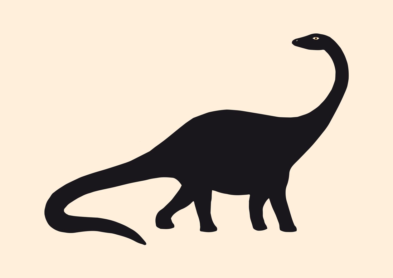 Diplodocus, 2020 (digitální) od Florent Bodart