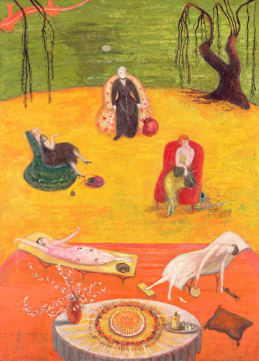 Teplo, 1919 od Florine Stettheimer