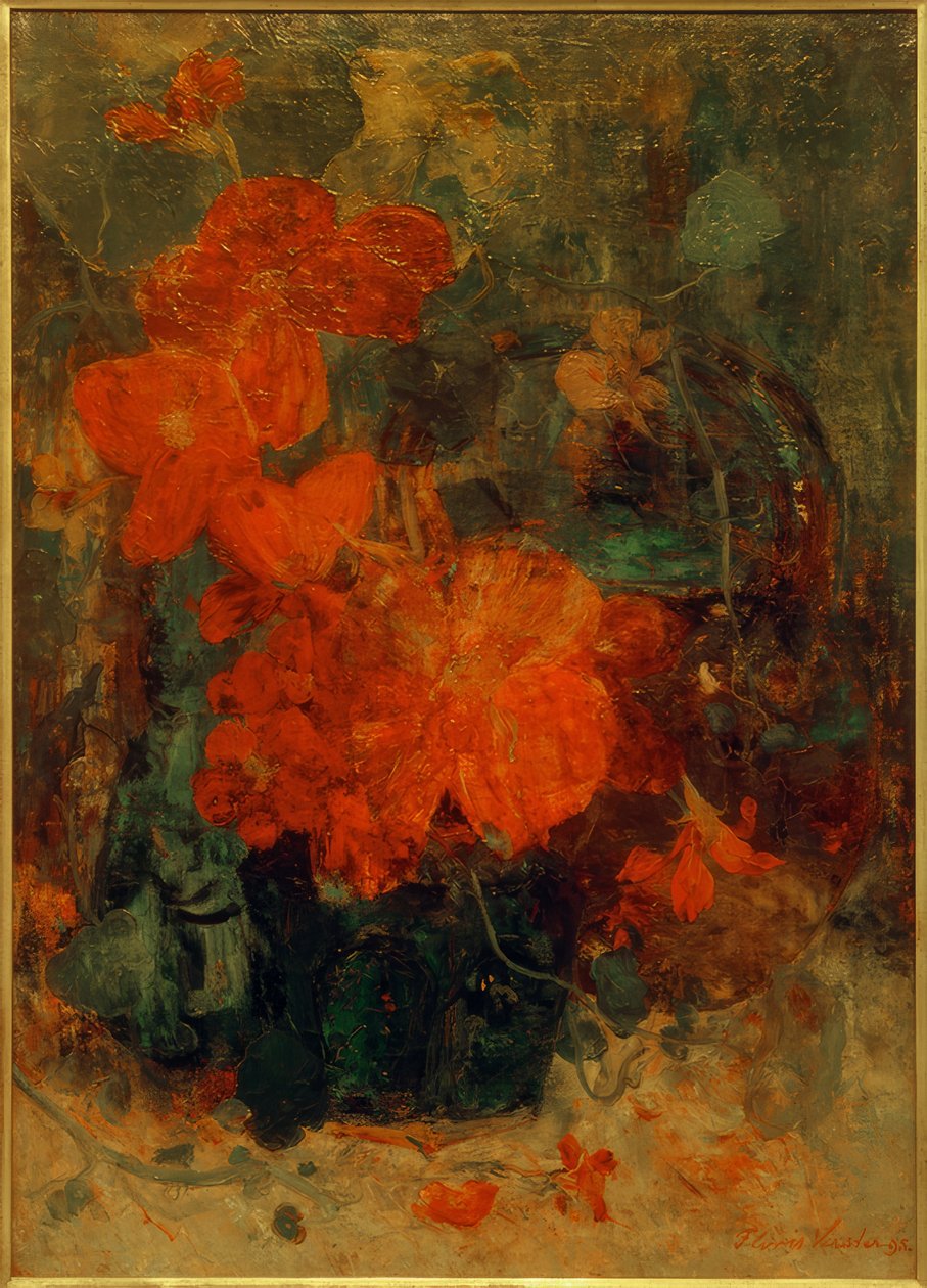 Begonie a lichořeřišnice od Floris Verster