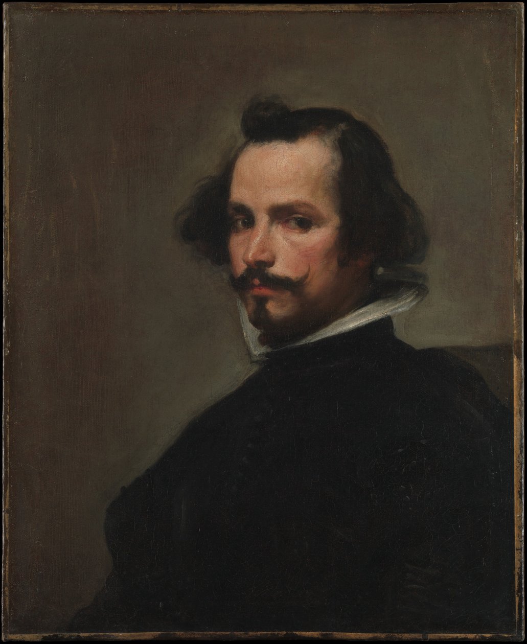 Portrét muže od Follower of Diego Velázque