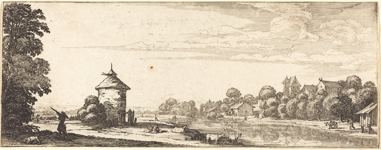 Holubník od Follower of Jacques Callot