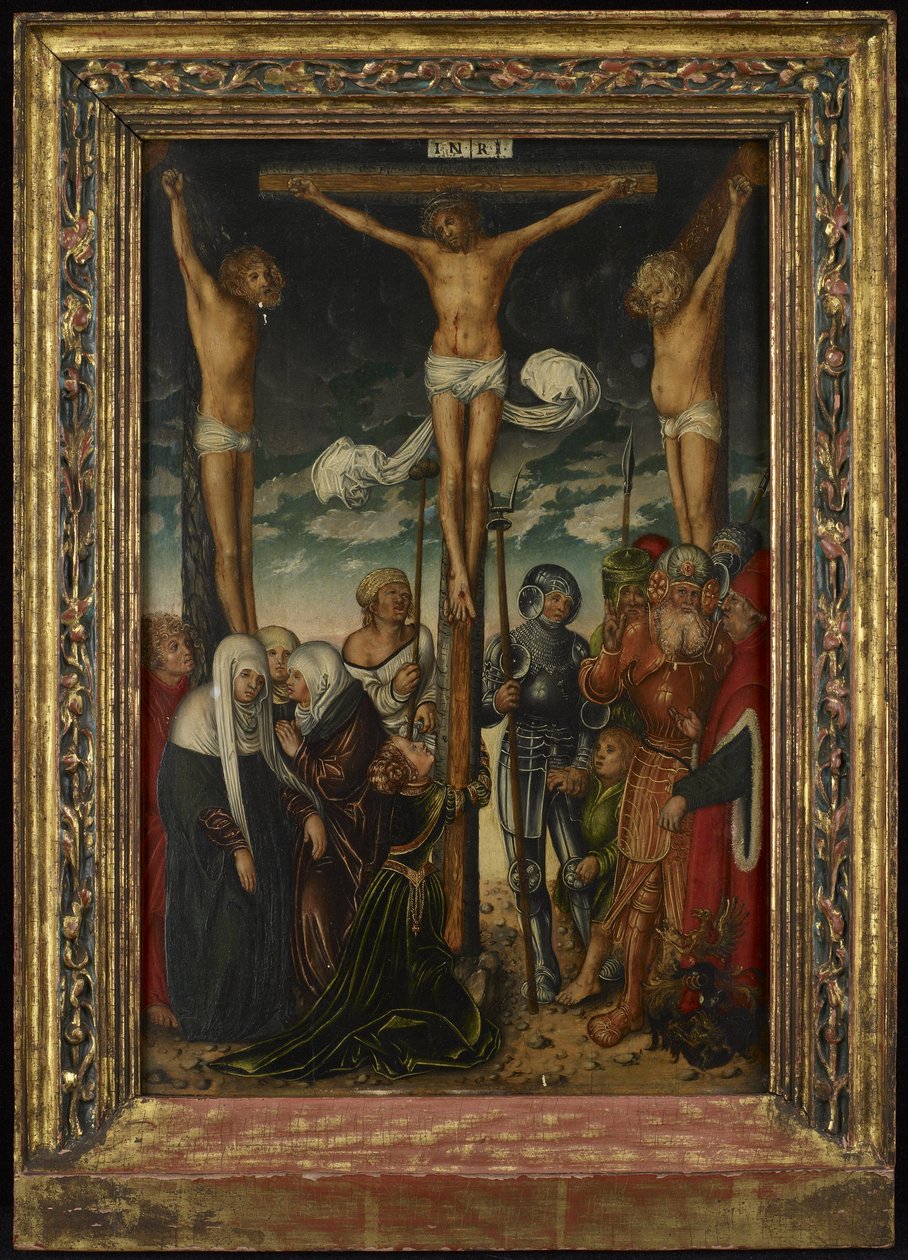 Ukřižování od Follower of Lucas Cranach the Elder