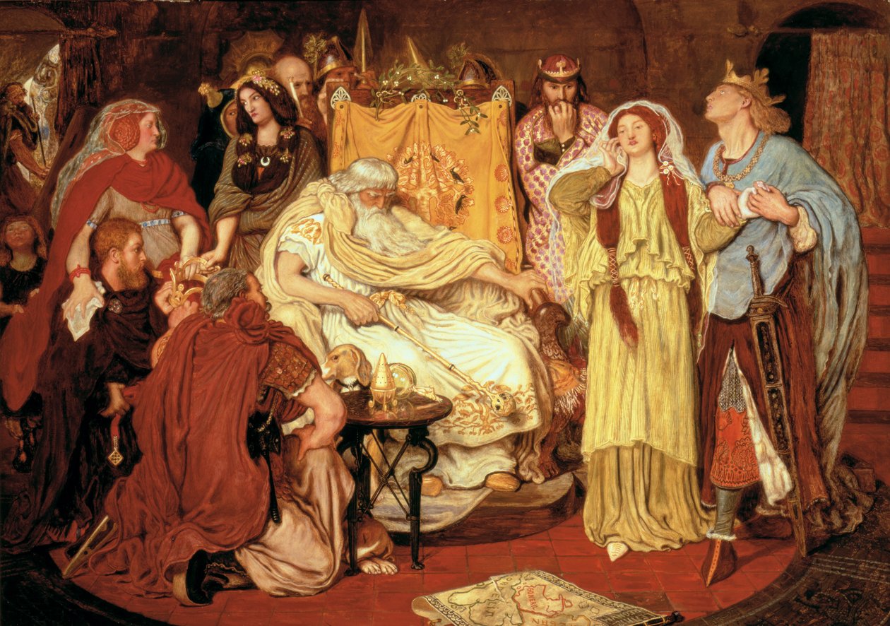 Cordeliina porce, 1867-75 od Ford Madox Brown