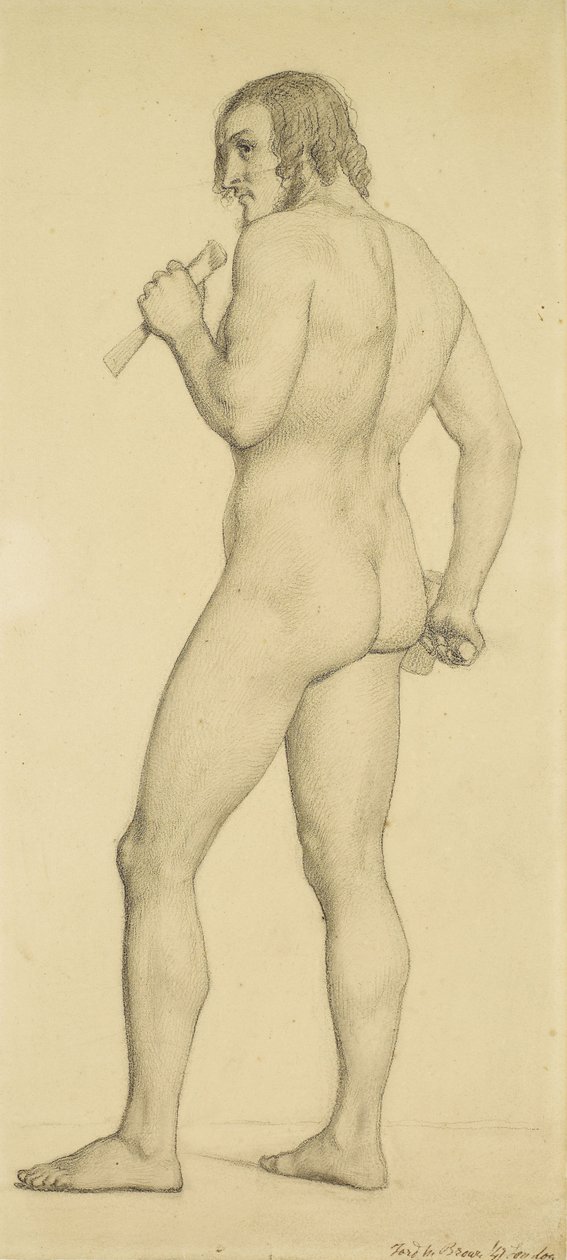 mužský od Ford Madox Brown