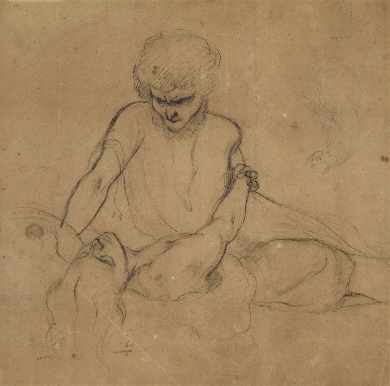 Parisinas Sleep od Ford Madox Brown