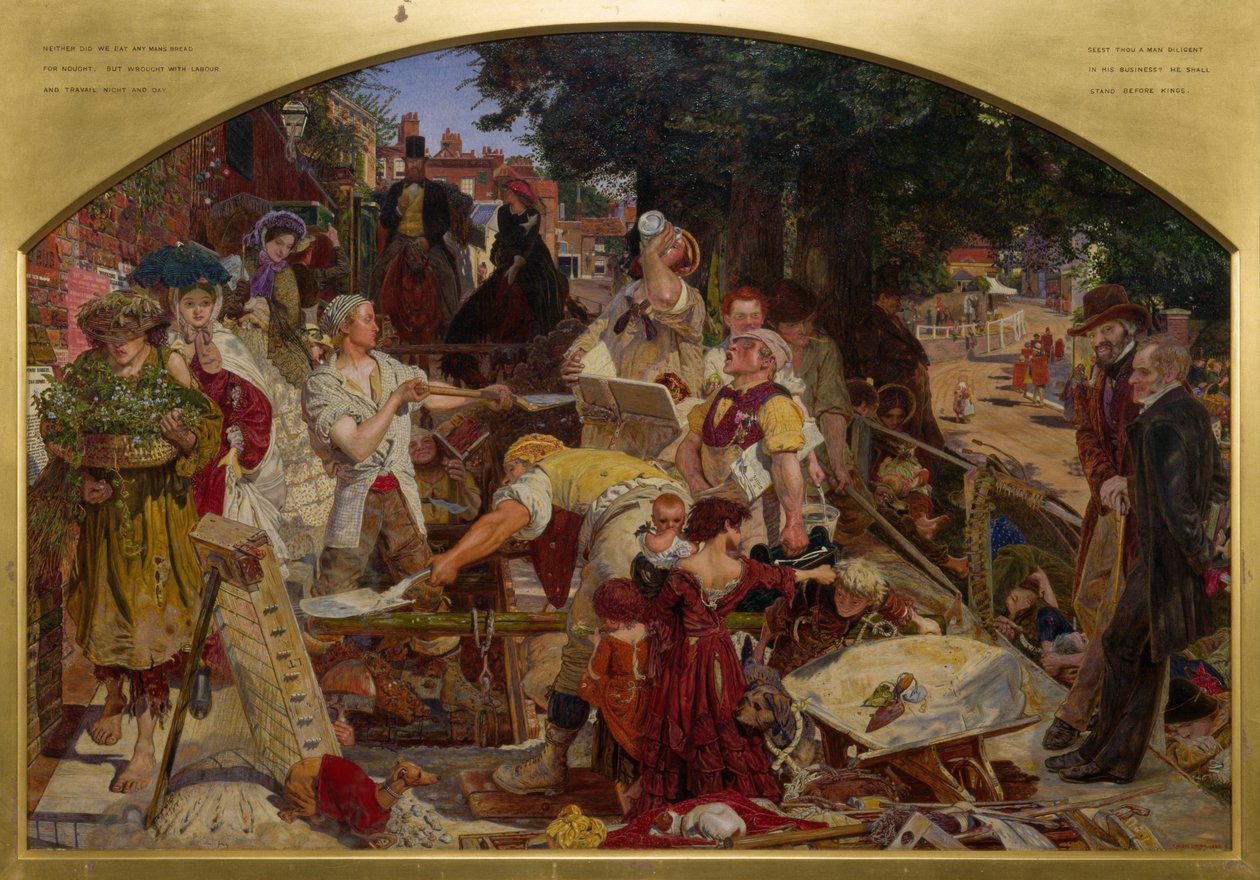 Práce od Ford Madox Brown