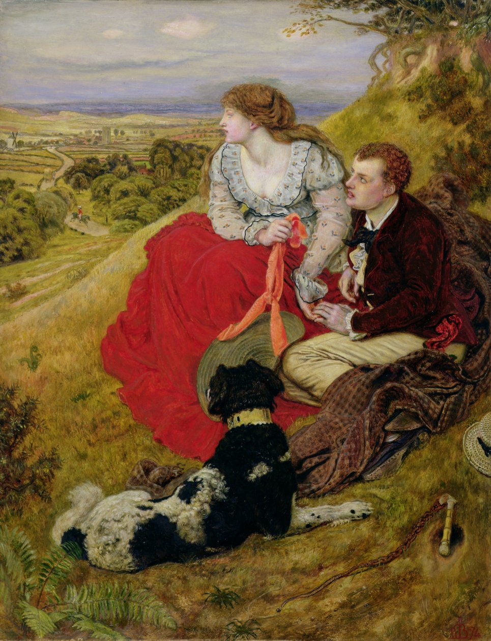 Byronův sen od Ford Madox Brown