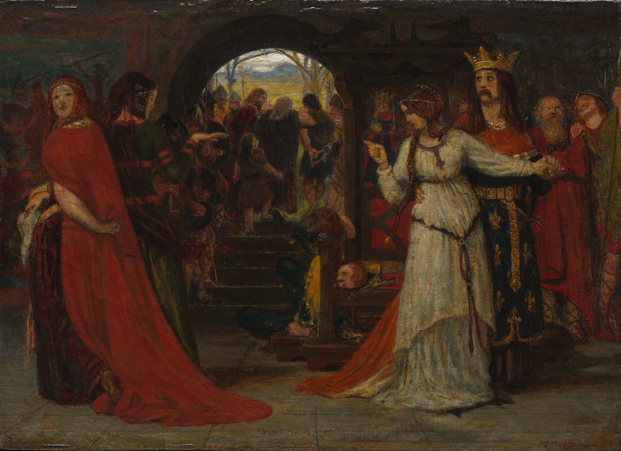 Král Lear, c. 1860. od Ford Madox Brown