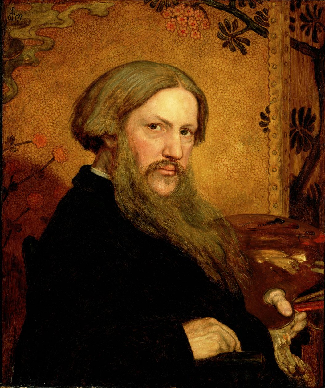 Autoportrét, 1877 od Ford Madox Brown