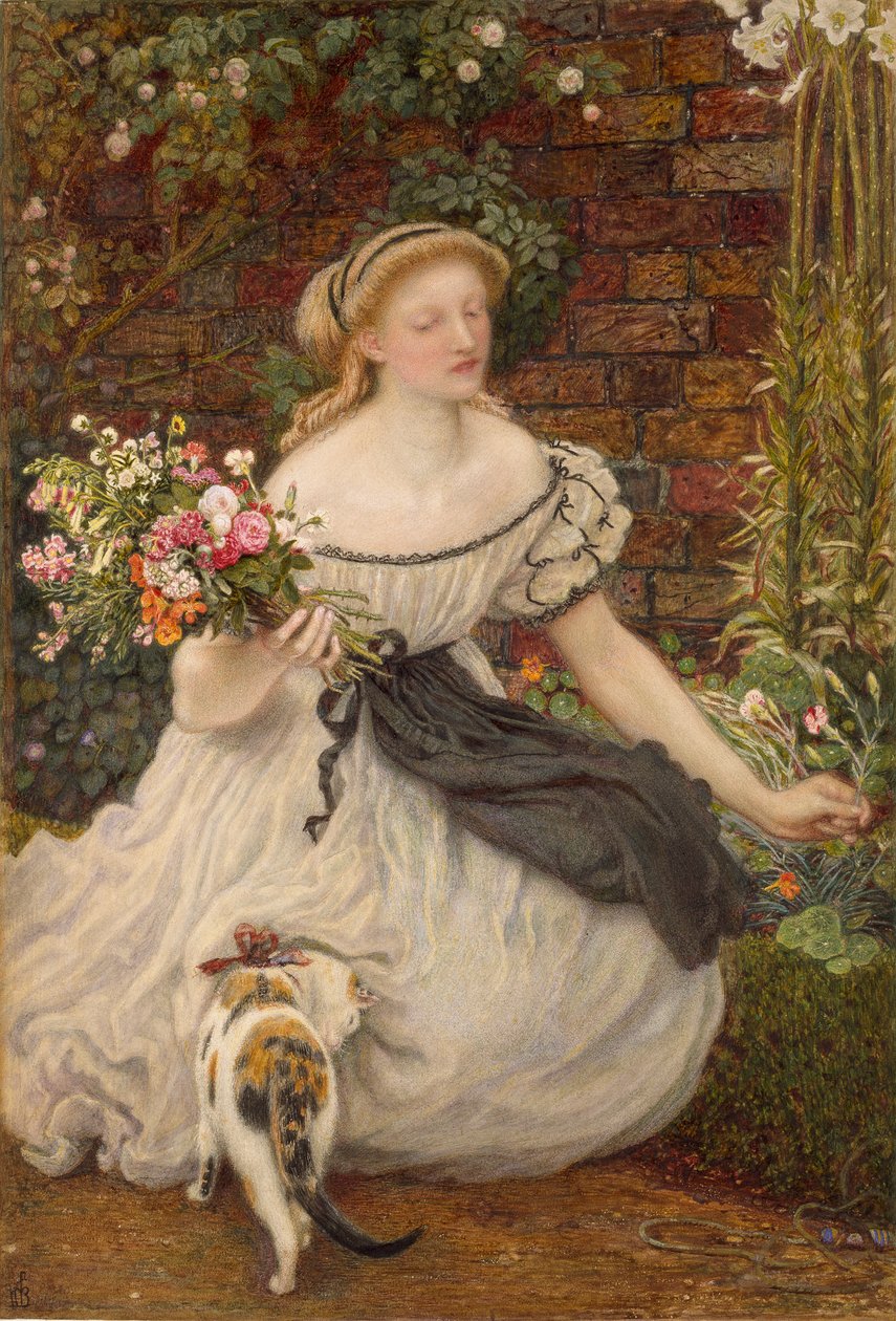 The Nosegay, 1865 od Ford Madox Brown