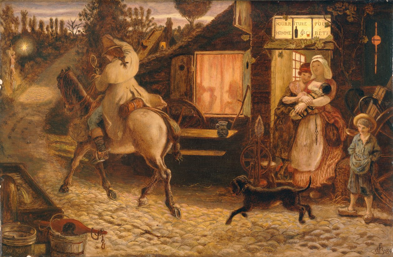 Cestovatel od Ford Madox Brown