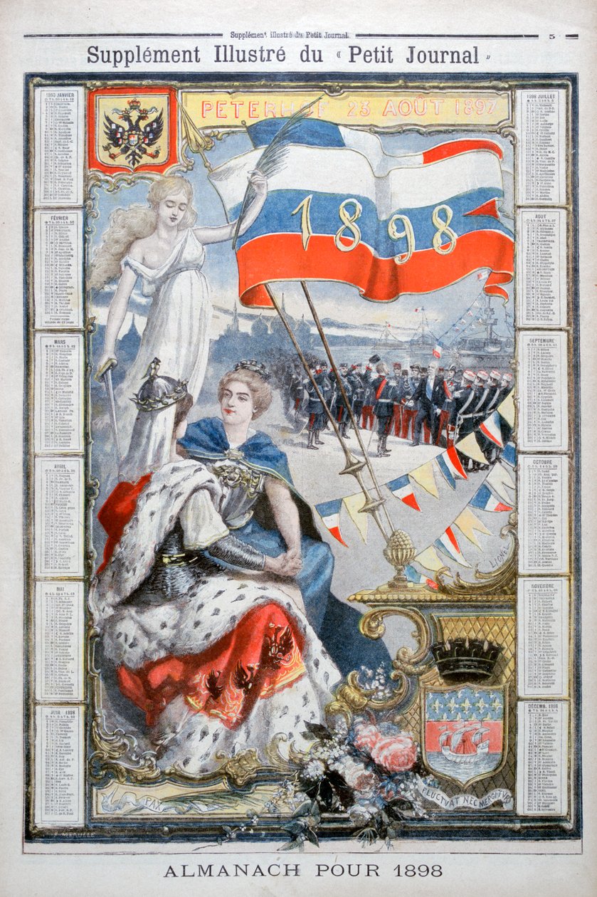 Kalendář na rok 1898. od Fortuné Méaulle