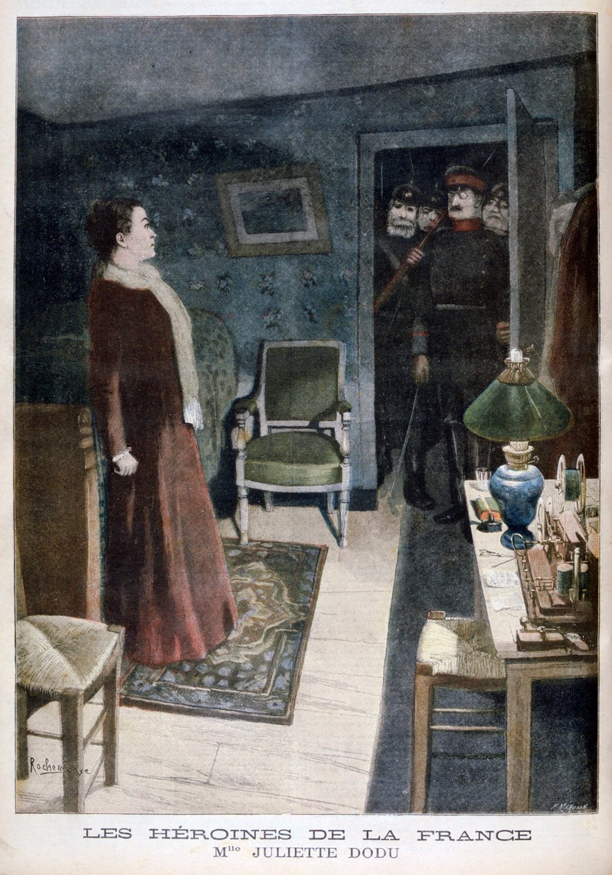 Juliette Dodu, heroin z Francie, 1896. od Fortuné Méaulle