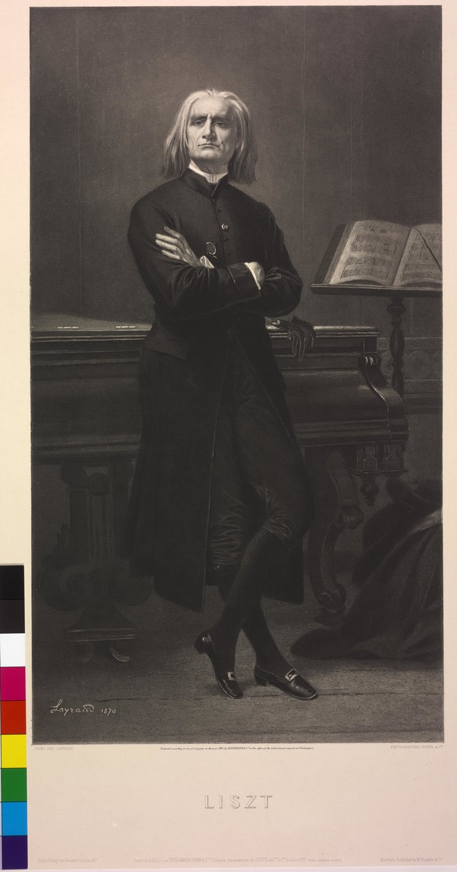 Franz Liszt od Fortune Joseph Seraphin Layraud