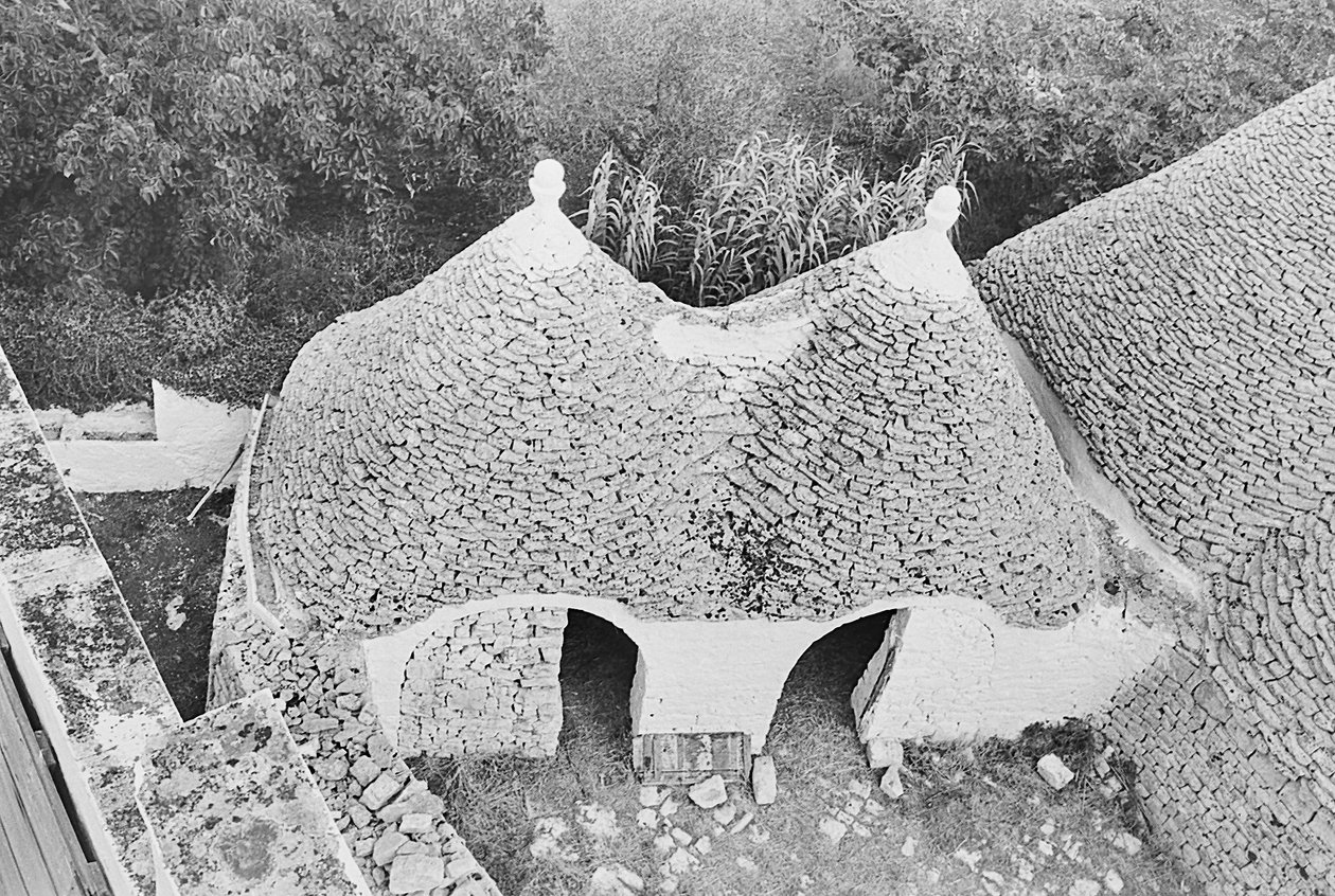 Trulli v Alberobellu od Fosco Maraini