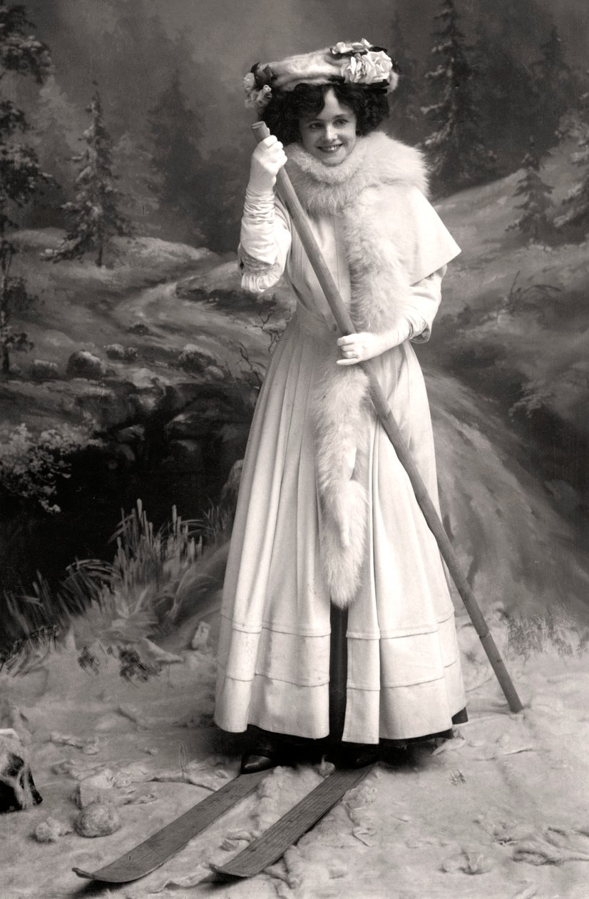 Gertie Millar 1879-1952, anglická herečka, 1906. od Foulsham and Banfield